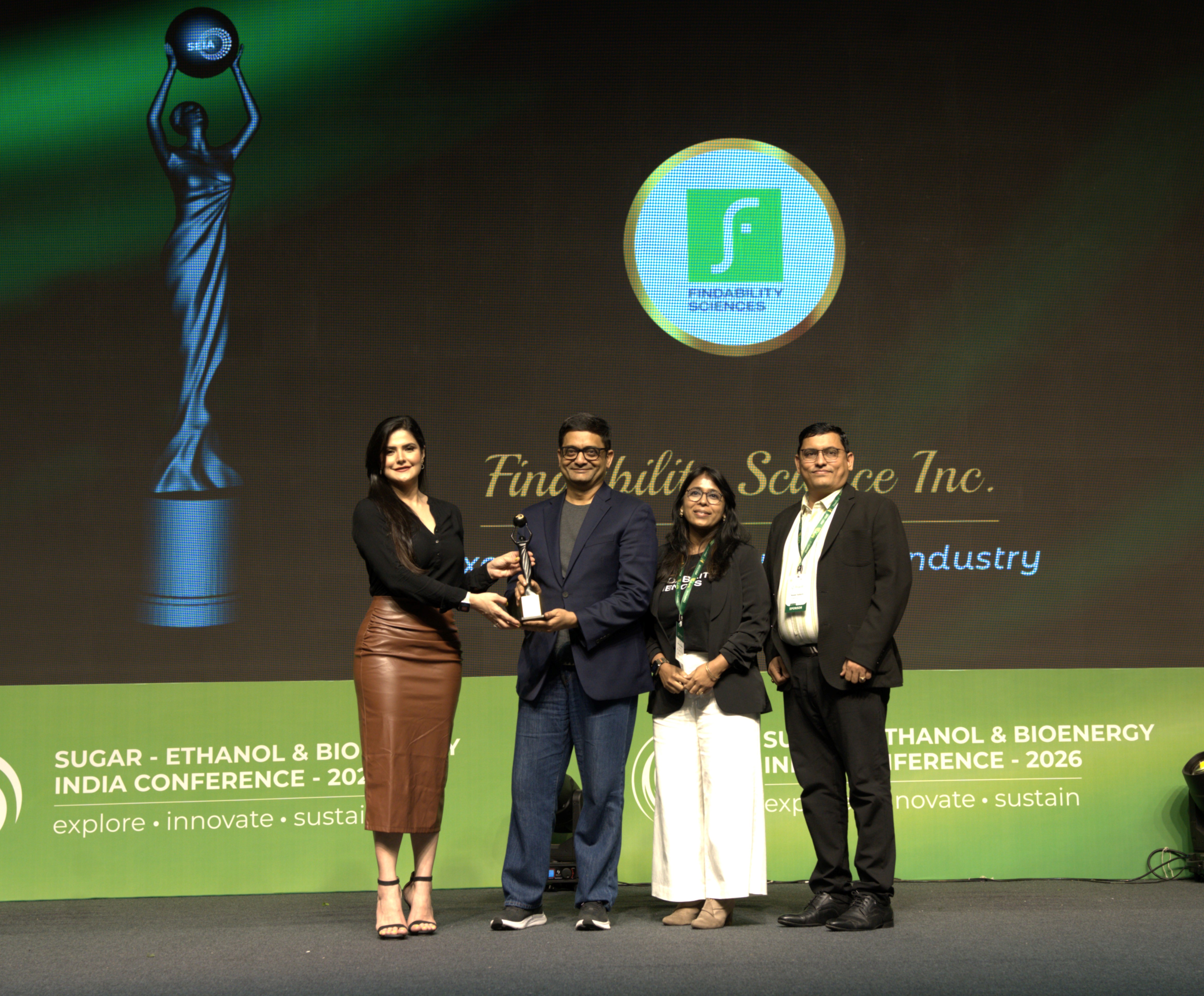 Findability Sciences Takes Home Excellence in AI for Sugar Industry at SEIA International Awards 2026